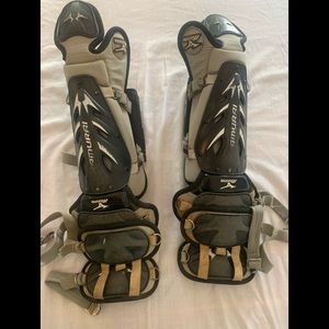 Mizuno catcher’s shin guards